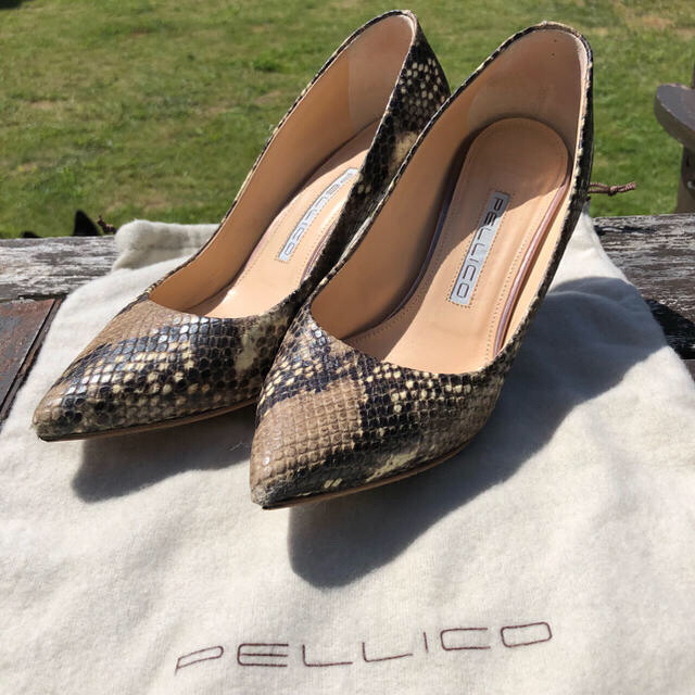 PELLICO(ペリーコ)の期間限定お値下げ  ペリーコ  PELLICO  パイソン レディースの靴/シューズ(ハイヒール/パンプス)の商品写真