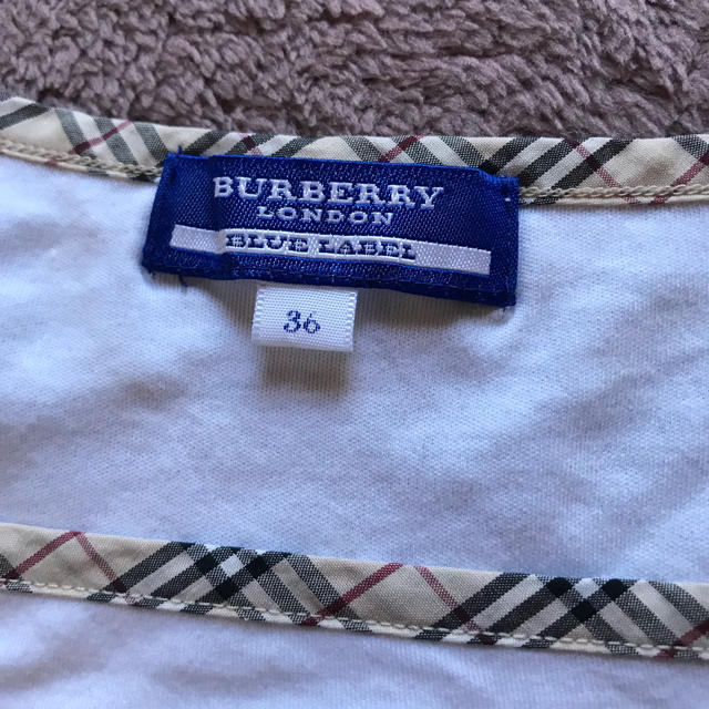 BURBERRY BLUE LABEL(バーバリーブルーレーベル)のバーバリーブルーレーベル Tシャツ レディースのトップス(タンクトップ)の商品写真