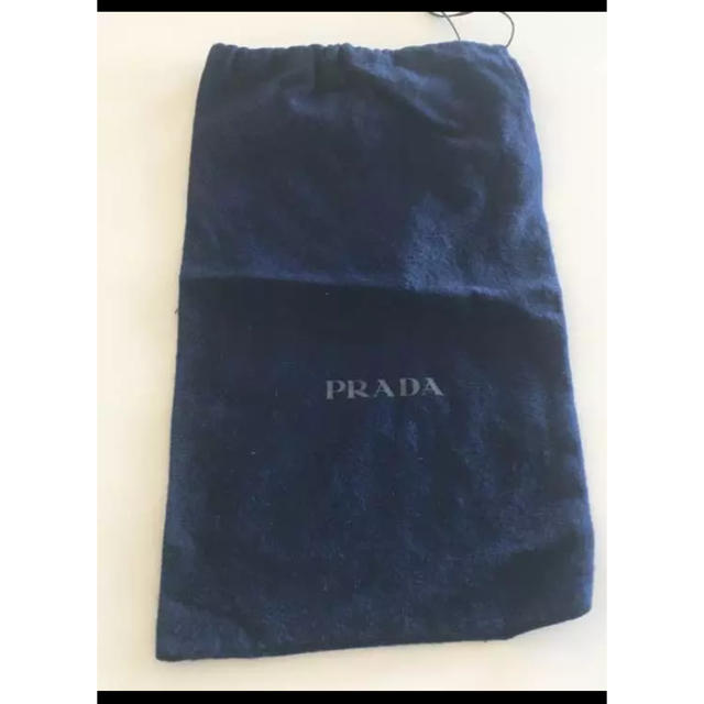 PRADA(プラダ)のプラダ 巾着袋 フェルト レディースのバッグ(ショップ袋)の商品写真