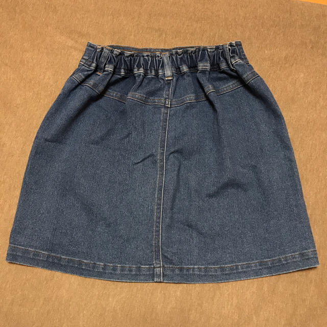 GU(ジーユー)のGUのスカート＆スカパン セット  130 キッズ/ベビー/マタニティのキッズ服女の子用(90cm~)(スカート)の商品写真