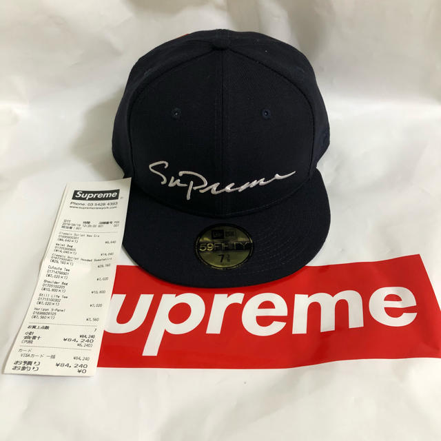 Supreme NEW ERA 2018AW ネイビー