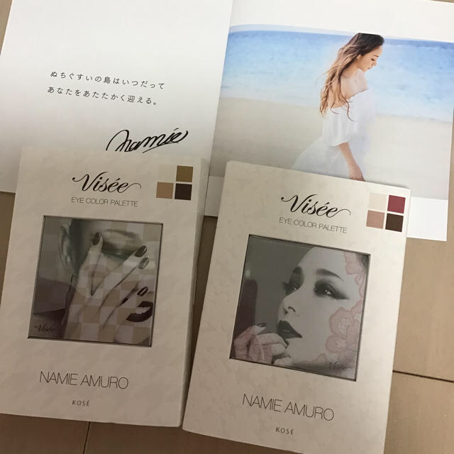 VISEE - 安室奈美恵アイシャドウおまけブックレットの通販 by ゆっち's