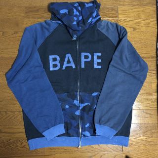 アベイシングエイプ(A BATHING APE)のア ベイシング エイプ カラーカモクレイジーパーカー XL(パーカー)