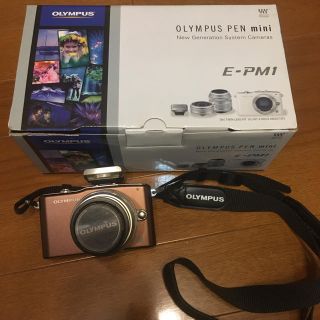 オリンパス(OLYMPUS)のOLYMPUS PEN カメラ 付属品全てあり(コンパクトデジタルカメラ)