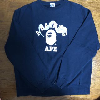 アベイシングエイプ(A BATHING APE)のア ベイシング エイプ カウズ カレッジロゴスウェット(スウェット)