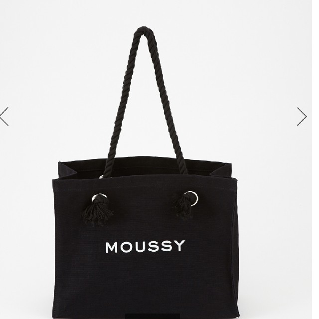 moussy(マウジー)の値下げ済みブラック レディースのバッグ(トートバッグ)の商品写真