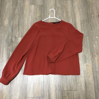 ザラ(ZARA)の秋物 シフォン ブラウス(シャツ/ブラウス(長袖/七分))