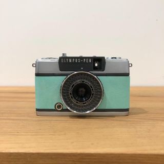 オリンパス(OLYMPUS)の【整備済・完動品】 OLYMPUS  PEN  EE-2 パステルブルー(フィルムカメラ)