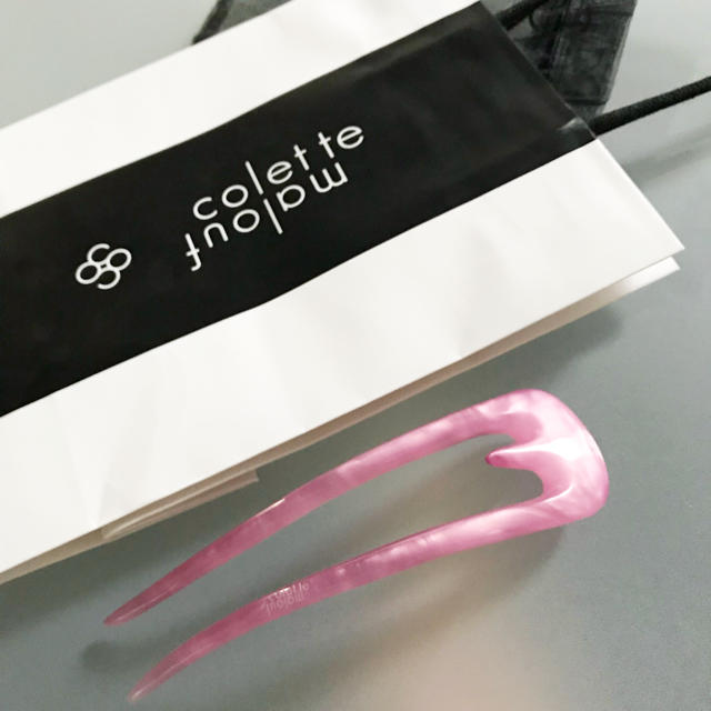 colette malouf(コレットマルーフ)のコレットマルーフ ヘアピン ピンク レディースのヘアアクセサリー(ヘアピン)の商品写真