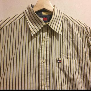 トミーヒルフィガー(TOMMY HILFIGER)のtommy hilfiger 90s オーバーサイズ ストライプシャツ (シャツ)