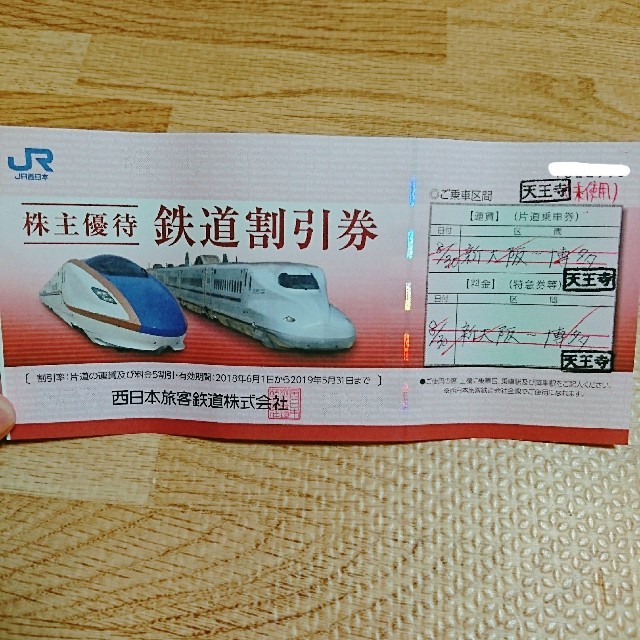 鉄道割引券