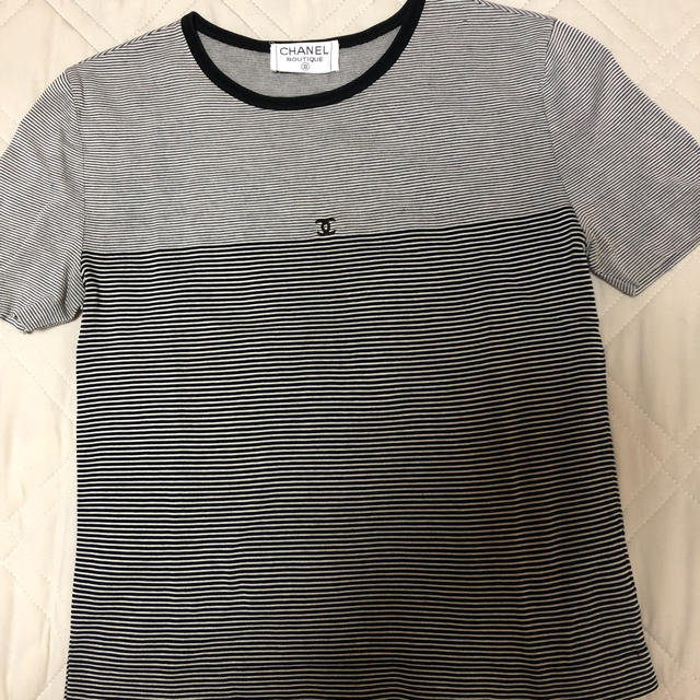 CHANEL(シャネル)のシャネルＴシャツお値段下げします レディースのトップス(Tシャツ(半袖/袖なし))の商品写真