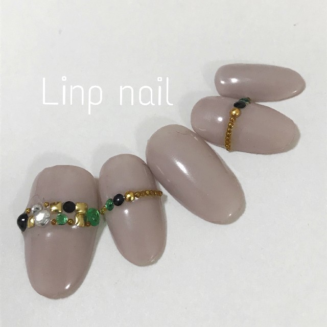 グレー シンプル ネイルチップの通販 By Linp Nail ラクマ