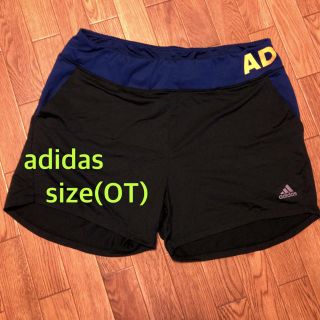 アディダス(adidas)のadidas ｼｮｰﾂ (黒✕ﾌﾞﾙｰ)(ショートパンツ)