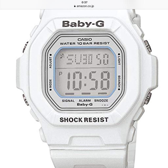 Baby-G(ベビージー)の[カシオ]CASIO BABY-G BG-5600WH-7JF レディース レディースのファッション小物(腕時計)の商品写真