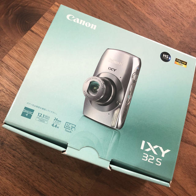 定番低価 Canon - Canon キャノン IXY32S ブラック デジカメ 新品未