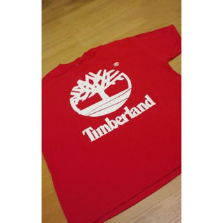 ティンバーランド(Timberland)のTimberland  ティンバーランド  赤 大きい size2XL  前プリ(Tシャツ/カットソー(半袖/袖なし))