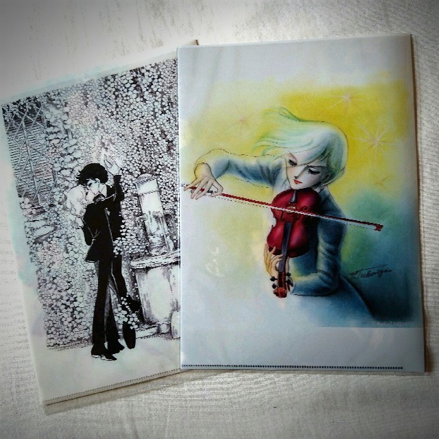 竹宮恵子】限定品✨「風と木の詩」&「変奏曲」クリアファイル2枚