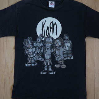 00's KORN バンドTシャツ ビンテージ ロック RAGE PANTERA(Tシャツ/カットソー(半袖/袖なし))