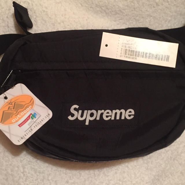 Supreme(シュプリーム)のSupreme Waist Bag ウエストバッグ 黒 メンズのバッグ(ウエストポーチ)の商品写真