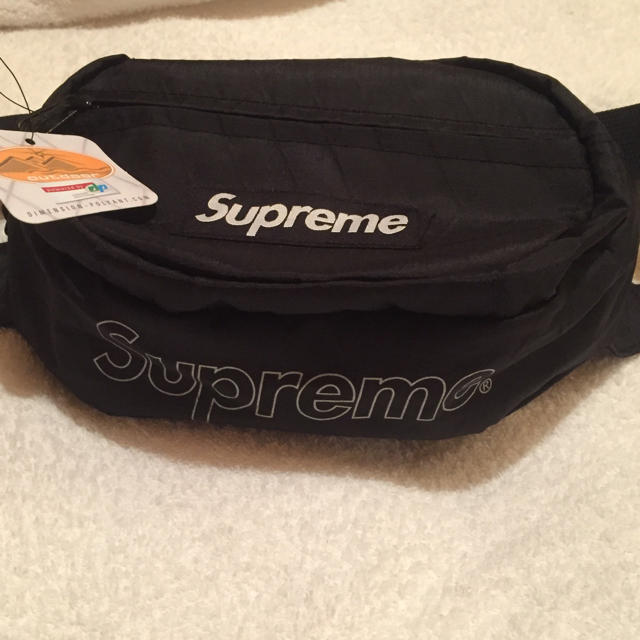 Supreme(シュプリーム)のSupreme Waist Bag ウエストバッグ 黒 メンズのバッグ(ウエストポーチ)の商品写真