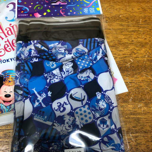 Disney(ディズニー)のディズニー35周年ボクサーパンツL新品(*´꒳`*) メンズのアンダーウェア(ボクサーパンツ)の商品写真