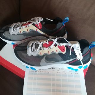 ナイキ(NIKE)のNIKE REACT ELEMENT 87 青(スニーカー)