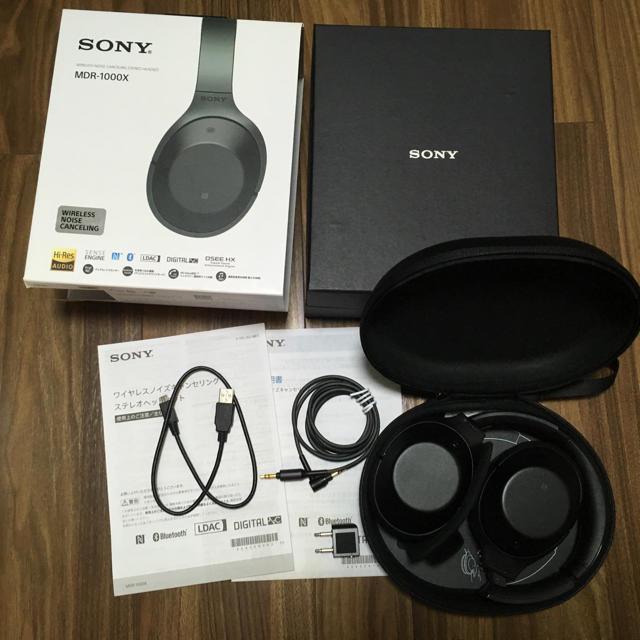 お得再入荷】SONY - sony mdr-1000x ワイヤレスヘッドホンの通販 by