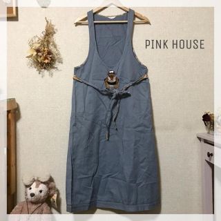 ピンクハウス(PINK HOUSE)のPINK HOUSE ピンクハウス ジャンパースカート(ロングワンピース/マキシワンピース)