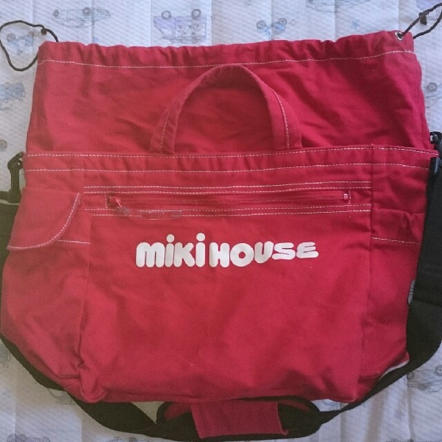 mikihouse(ミキハウス)のミキハウス2wayマザーズバック キッズ/ベビー/マタニティのマタニティ(マザーズバッグ)の商品写真
