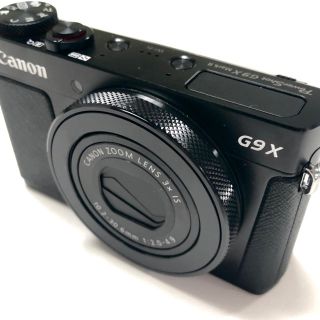 キヤノン(Canon)の期間限定 新品同様 PowerShot G9 X Mark II 純正ケース付き(コンパクトデジタルカメラ)