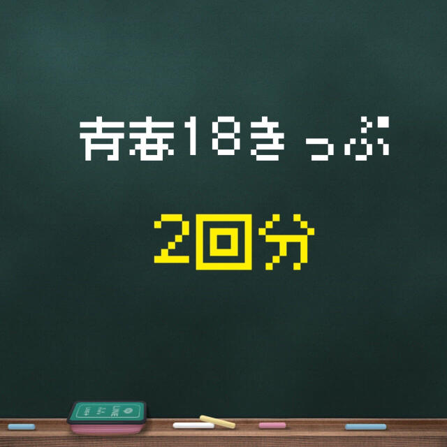 青春18きっぷ  ２回分