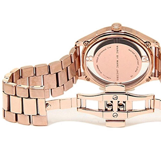 MARC BY MARC JACOBS(マークバイマークジェイコブス)のMARCBYMARCJACOBS 腕時計 ピンクゴールド レディースのファッション小物(腕時計)の商品写真