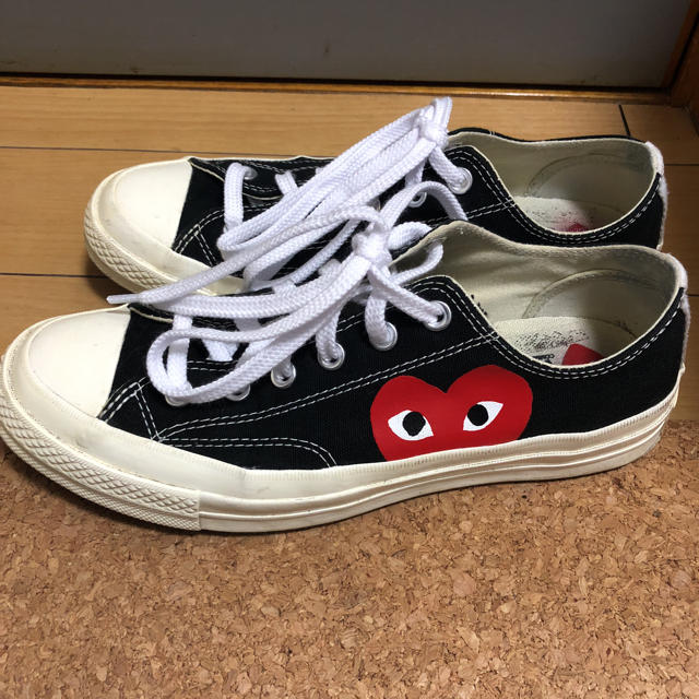 COMME des GARCONS(コムデギャルソン)のギャルソンコンバース 25.5cm ギャルソンプレイ メンズの靴/シューズ(スニーカー)の商品写真