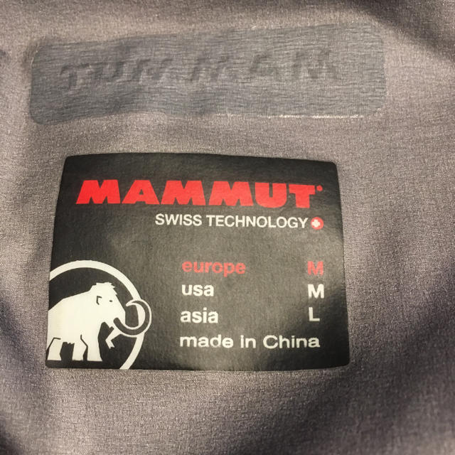 オンラインアウトレット 【MAMMUT/マムート】ゴアテックスレインウェア上下 Ｌサイズ