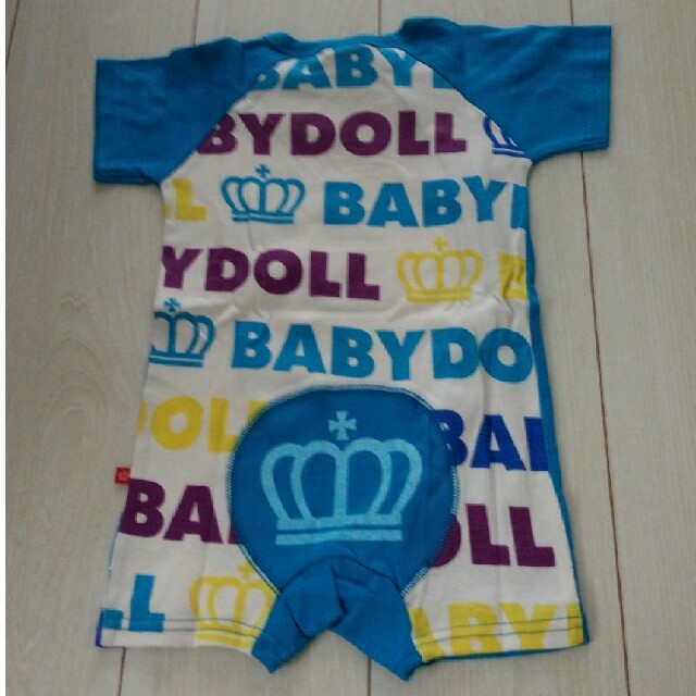 BABYDOLL(ベビードール)のBABY DOLL　80㎝　新品未使用 キッズ/ベビー/マタニティのベビー服(~85cm)(ロンパース)の商品写真
