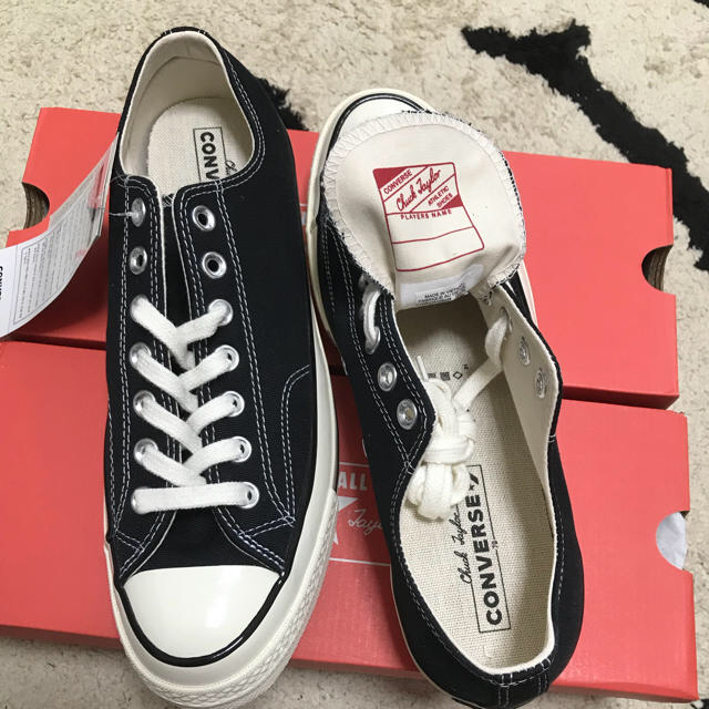 CONVERSE(コンバース)の☆新品未使用 正規品☆ コンバース チャックテイラー CT70 黒 25㎝ メンズの靴/シューズ(スニーカー)の商品写真