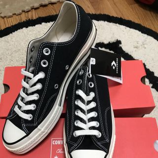 コンバース(CONVERSE)の☆新品未使用 正規品☆ コンバース チャックテイラー CT70 黒 25㎝(スニーカー)