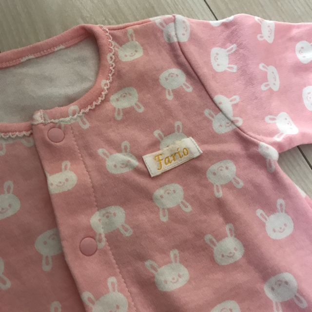 Nishiki Baby(ニシキベビー)のチャックルベビー♡新生児ツーウェイオール キッズ/ベビー/マタニティのベビー服(~85cm)(カバーオール)の商品写真