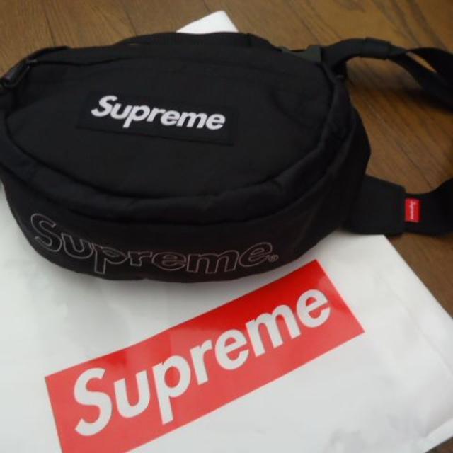 supreme 立ち上げ ウエストバッグ