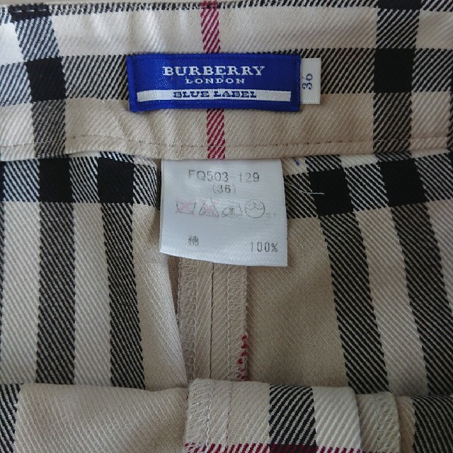 BURBERRY BLUE LABEL(バーバリーブルーレーベル)の☆ごるごるごるる様御専用☆ レディースのパンツ(ショートパンツ)の商品写真