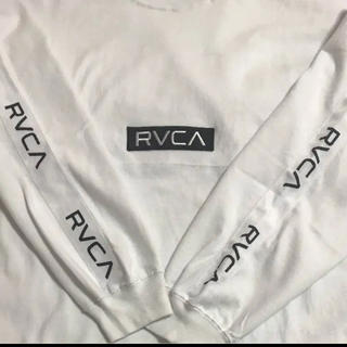 ルーカ(RVCA)のルーカ RVCA ロンＴ ホワイトM(Tシャツ/カットソー(七分/長袖))
