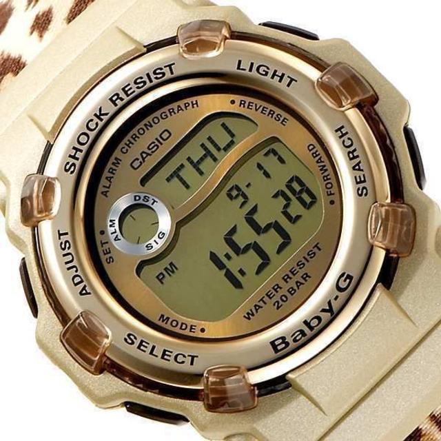 CASIO - 新品●baby-G　BG-3000Vウォッチ/カシオG-SHOCKヒョウ柄