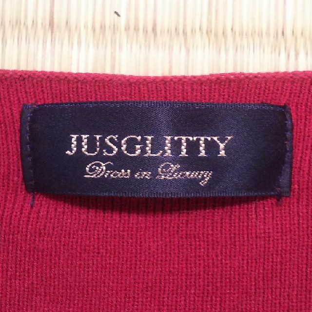 JUSGLITTY(ジャスグリッティー)のニット レディースのトップス(ニット/セーター)の商品写真