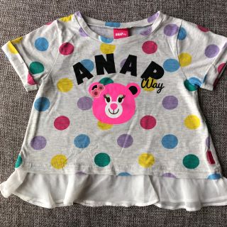 アナップ(ANAP)のANAP Way半袖カットソー130cm新品‼️(Tシャツ/カットソー)