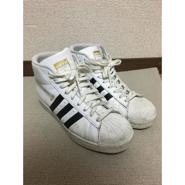 adidas(アディダス)のアディダス adidas PRO MODEL （WHITExBLACK）   メンズの靴/シューズ(スニーカー)の商品写真