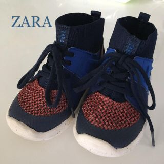 ザラキッズ(ZARA KIDS)の【美品】ZARA キッズ ベビー 靴 スニーカー(スニーカー)