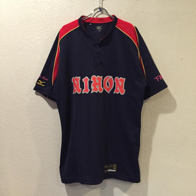 MIZUNO(ミズノ)の日大 野球 練習着 XL ユニフォーム ベースボールTシャツ ミズノプロ スポーツ/アウトドアの野球(ウェア)の商品写真