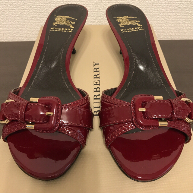 高級感 - BURBERRY バーバリー レディース サンダル サンダル - www 全国配送料無料 サンダル Burberry サンダル