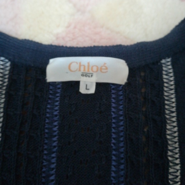 Chloe(クロエ)のChloe  クロエ　ゴルフベスト　L  スポーツ/アウトドアのゴルフ(ウエア)の商品写真